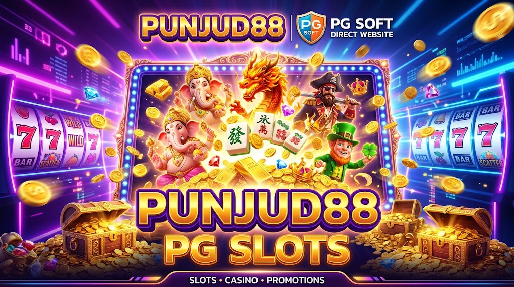 สล็อต PG เว็บตรง แตกง่าย 2026 PUNJUD88 รวมเกม PG Soft ครบทุกเกม 6 punjud88 pg slots direct website