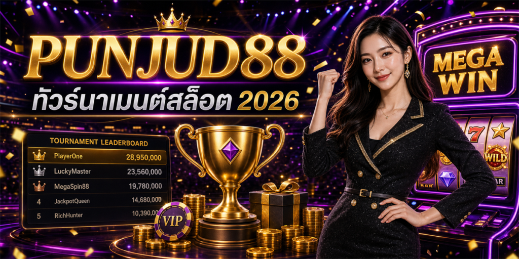 ทัวร์นาเมนต์สล็อต PUNJUD88 2026