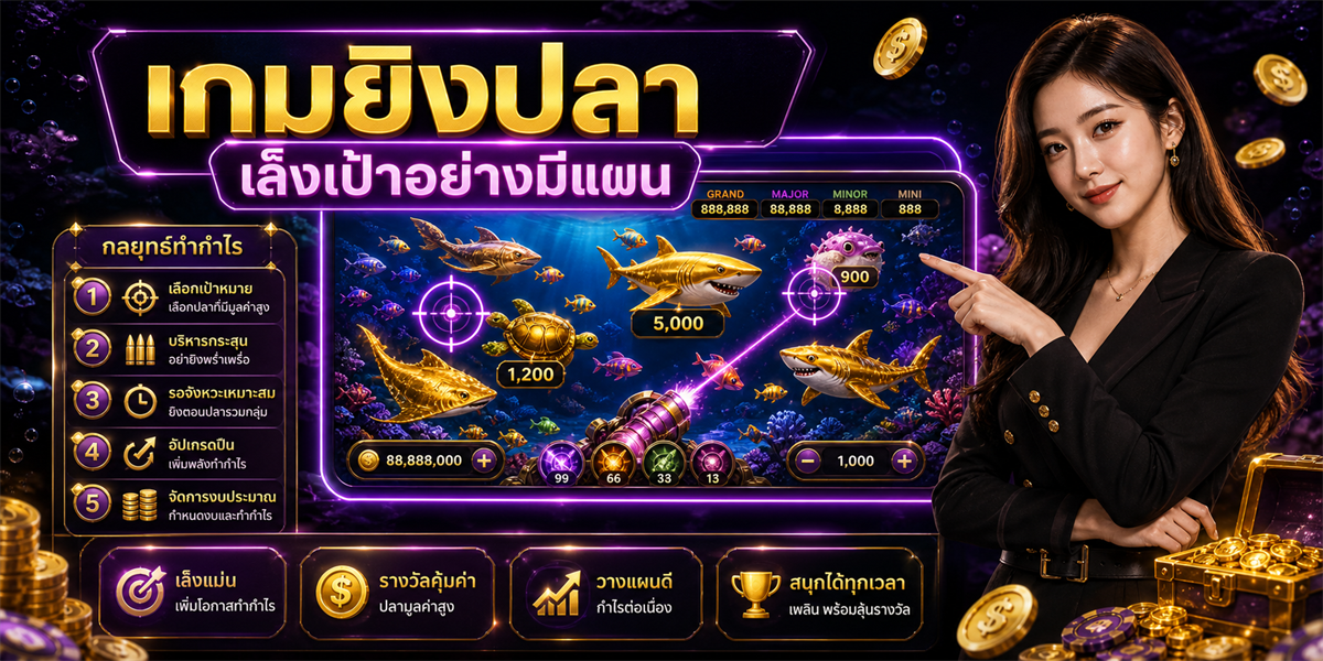 เกมยิงปลา PUNJUD88 ภาพประกอบ
