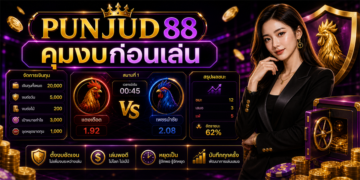 เกมไก่ชน เทคนิค PUNJUD88