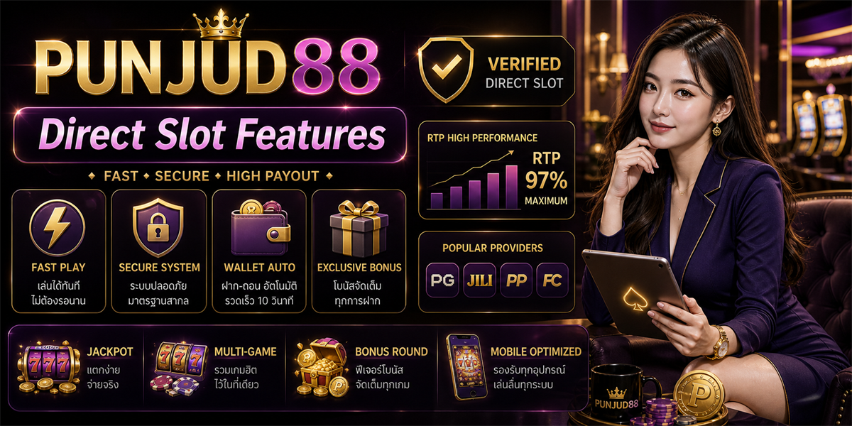 หัวข้อนี้ ฟีเจอร์ PUNJUD88